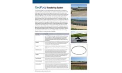 GeoPool - Dewatering System - Brochure