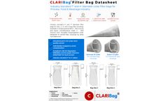 Claribag - Micron Filter Bag - Brochure