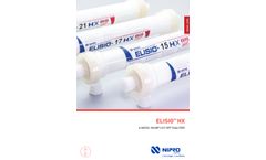 ELISIO™ HX NOVEL SHARP CUT-OFF DIALYZER - Brochure