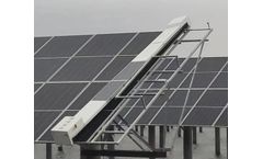 Automatic Solar Panel Cleaning Robot Service