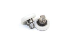 Huaneng - U-Shaped Narrow Groove with Shaft Wardrobe Rubber Coated Screw Thread Bearing Pulley