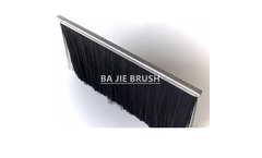 Ba Jie - Black Polypropylene Bristles Straight Seal Strip Brushe
