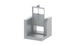 BERGTEC - Model RIS 1 - Weir-Gate with Rising Plate for Water Management