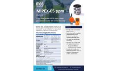 MGS Technology - Model MIPEX-05 PPM [C3H8] - High-Performance NDIR Sensor - Brochure