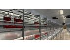 Steiner SiMPLEX - Aviary System for Poultry