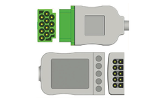 Authentic Medical - Model TC-MQ5-3M - 5 Lead Trunk Cable for GE Marquette Monitor (AHA)