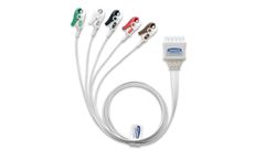 Authentic Medical - Model DLS-GE5-1M - Single Patient Use 5-Lead ECG Leadwire for use with GE
