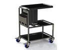 MGA Technologies - Ergonomic Stainless Steel Pharmaceutical Trolley