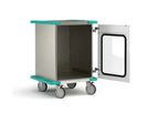 InnerSpace - Narrow Closed Case Cart for Medical Use
