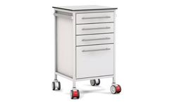 Freeway TRESPA - Model Vari-Pro-Slimline-6 - 4 Drawer Workstation