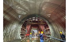 Civil construction solutions for TBM machine desanding plant