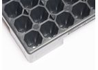 Proptek - Model 128S67V2 - 128 Cell 26x13 Inch Vegetable Propagation Tray