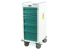 MRI - Model MC-110 - Conditional Narrow Six Drawer Anesthesia Cart
