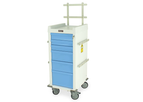 MRI - Model MC-111 - Conditional Narrow Six Drawer Anesthesia Cart