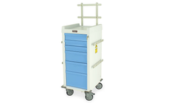 MRI - Model MC-111 - Conditional Narrow Six Drawer Anesthesia Cart