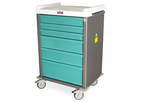 MRI - Model MC-102 - Conditional Six Drawer Anesthesia Cart