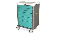 MRI - Model MC-102 - Conditional Six Drawer Anesthesia Cart