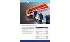 Chirana Perfusion 3-part syringes - Brochure