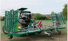 Agronomic - Foldable Frame Organic Tine Harrow for Crop Weed Control