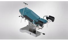 Üzümcü - Model GT-4F - Gynecology Examination Table with Polyurethane Cushion