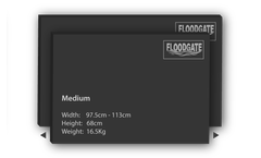 Floodgate - Model FG-MED - Medium Opening Doors Control Panel