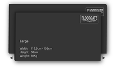 Floodgate - Model FG-LRG - Large Opening Doors Control Panel