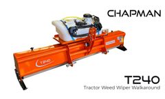 T240 Tractor Weed Wiper Walkaround | Chapman Machinery Ltd - Video