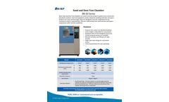 Sand and Dust Test Chamber - Brochure