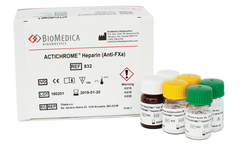 BioMedica ACTICHROM - Model Heparin (Anti-FXa) - Amidolytic Chromogenic Assay