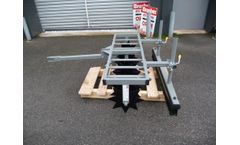 BNW - Towed Heavy Duty Spiker Brush Aerator for Natural Grass Pitches