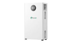 Sunpal - Model PP-Y5-16kWh - 16kWh Wall-Mounted Lithium Battery Pack for Home Solar Energy Storage