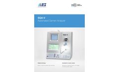 MES - Model SQA-V - Sperm Quality Analyzer -Brochure