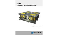 Power Test - Model CF42 - Large Roll Chassis Dynamometer for Trucks and Heavy-Duty Equipment - Brochure