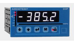 Ardetem - Model DIP110 - Two-Colour Universal Digital Panel Meter