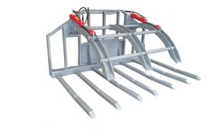 Wiesner Metal Fab - Brush Rake with Grapple