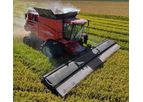 Applequist Manufacturing - Model Falcon - Stripper Header for Efficient Wheat and Rice Harvesting