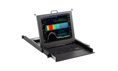 ACME Portable - Model SMK 920 - Single-Rail Rackmount Monitor Keyboard