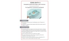 Sono-Bath - Medical Device for Dupuytren’s Contracture Surgery - Brochure