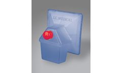 I.C. Medical - Model SAFEGUARD BLUE™ - Hydrophobic ULPA Filter with built-in Fluid Trap