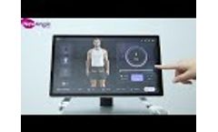 Hair removal device appearance, screen and treatment process operation demonstration - Video