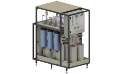 Spiraltec - Model DDP2 Series - Compact System for Two Membrane Spiral Modules