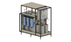 Spiraltec - Model DDP4 Series - Compact System for Four Membrane Spiral Modules