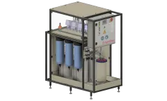 Spiraltec - Model DDP1 Series - Compact System for One Membrane Spiral Module