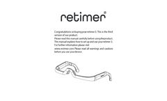 Retimer - Model 3 - Sleep Tech Wearable Light- Brochure