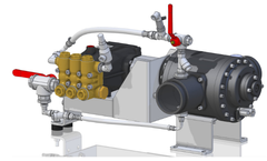 Firemiks - Model 2400-1-PP-F - Piston Pump