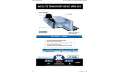 Kimtek - Model Medlite MTB-101 - Medical Rescue Transport Basic UTV Skid Unit - Brochure