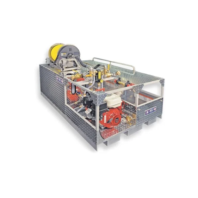 Kimtek Firelite FDHP-301-125 125 Gallons High Pressure Brush Truck Skid ...