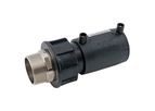 Fusamatic - Model PE100 - Electrofusion Transition Coupler for Gas, Water, Wastewater, Irrigation and Mining