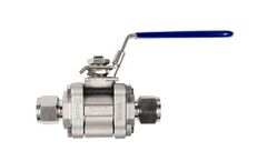 Superlok - Model SWB3201-S4-PE-SS - Swing-Out Ball Valves
