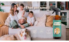 That Pet Smell? Eliminate It With A Vegan, Bioenzymatic Odor Neutralizer - Video